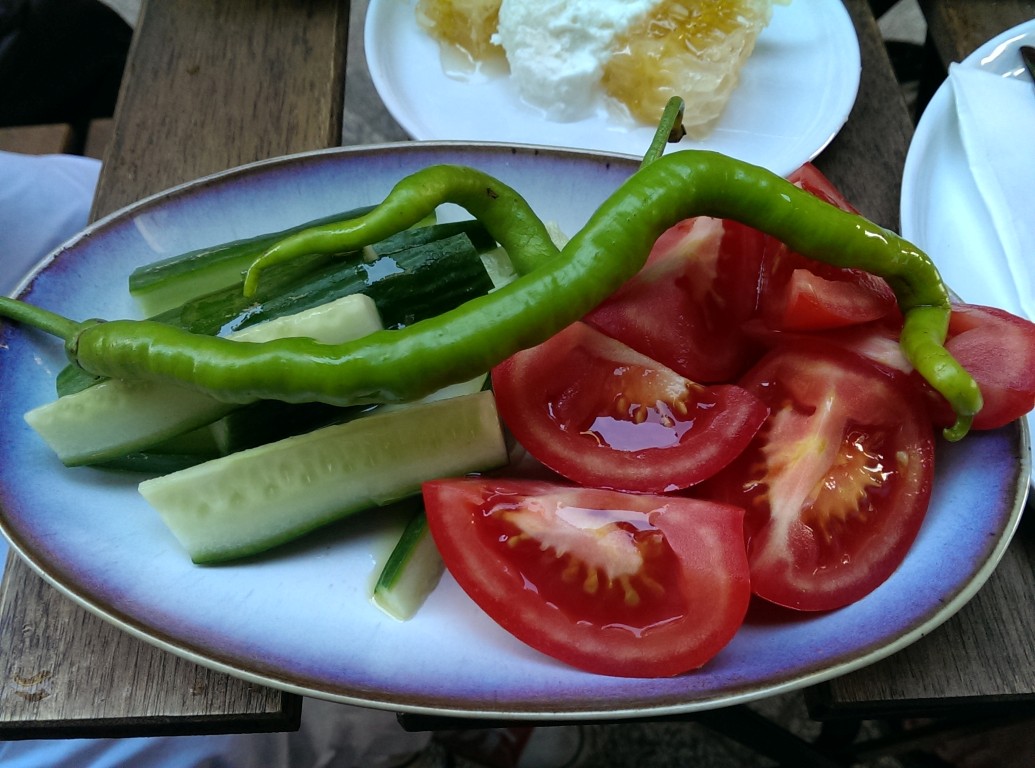 Domates, Salatalık, Biber