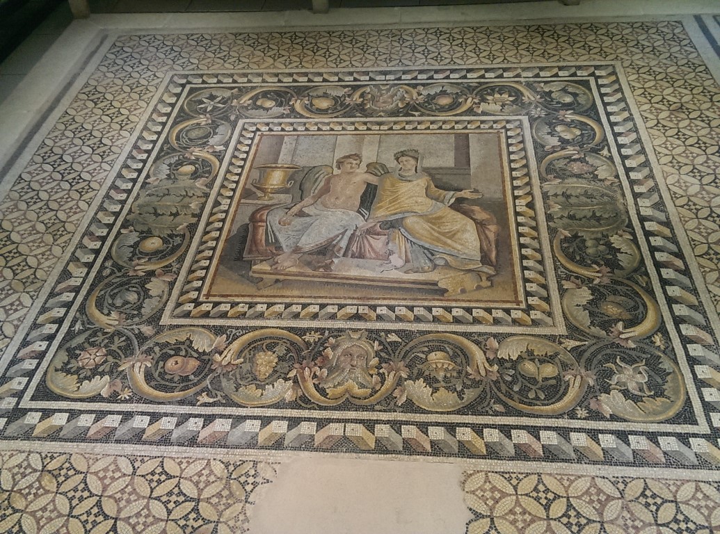 Aşk (Eros) ve Ruh (Physke) Mozaiği