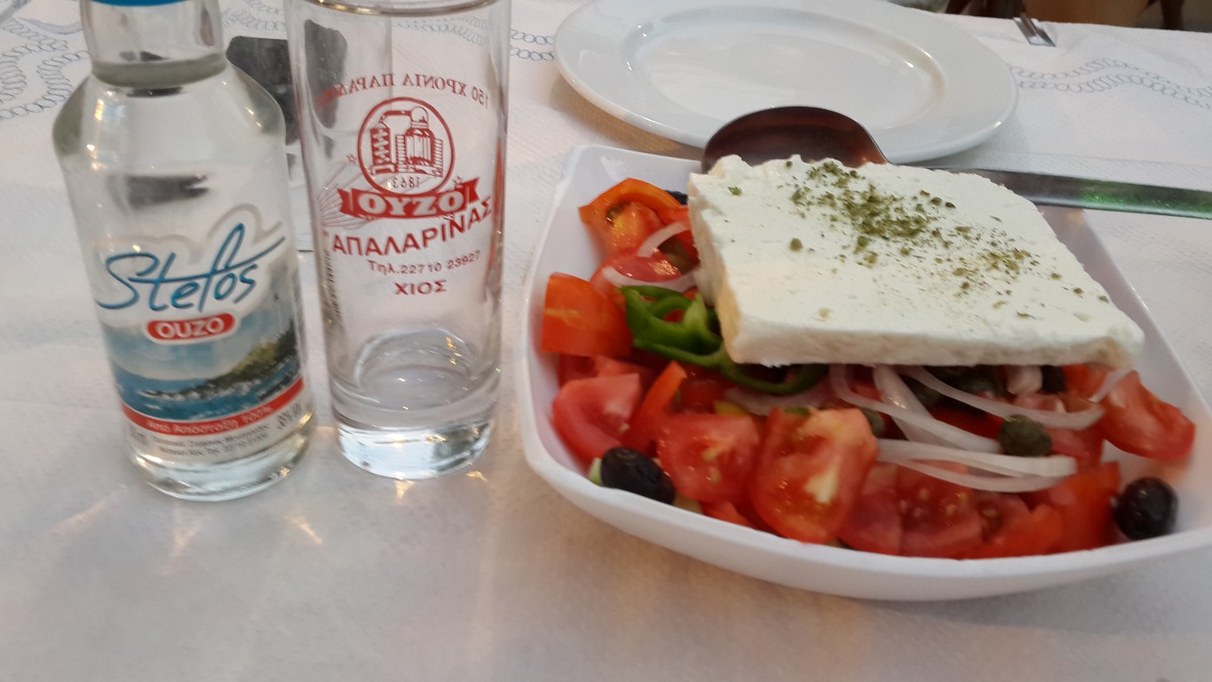 Greek Salata ve Uzo