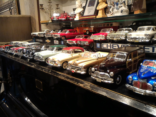 Klasik araba koleksiyonu
