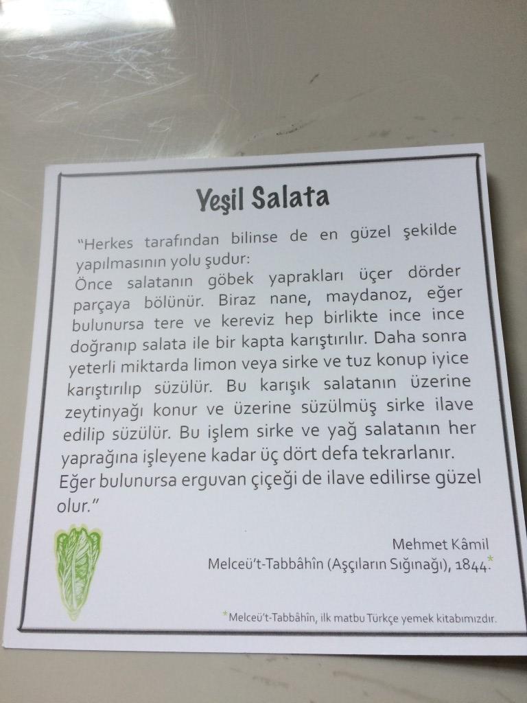 Yeşil Salata Tarifi