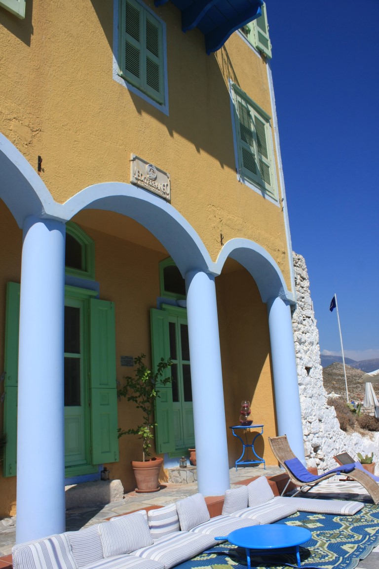 Mediterrano Otel'e Komşu Bir Ada Evi