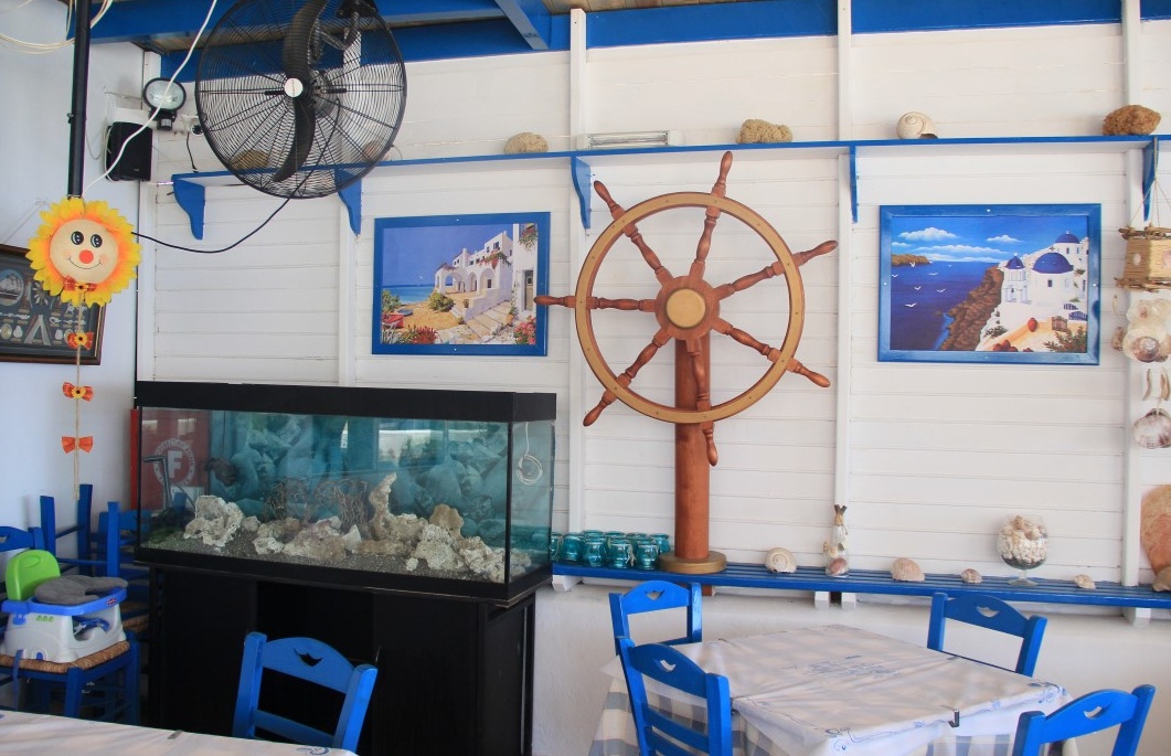 Nautilos Restoran - Tilos Adası - YUNANİSTAN